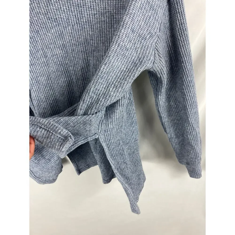 Gibsonlook Blue Turtleneck Knit Sweater Soft Size XS